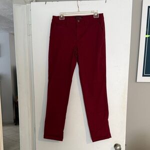 41 Hawthorn Burgundy Ankle Pants